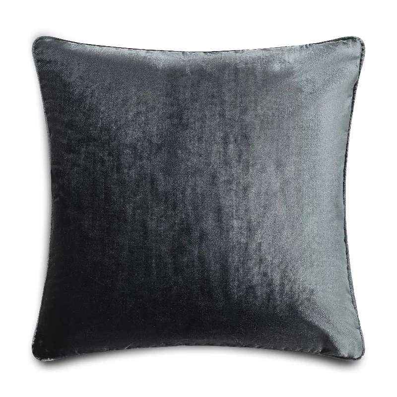 Castle Hill Zain Solid Blue Pillow