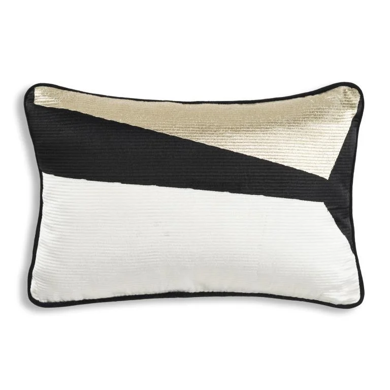 Hudson Black Velvet Pillow