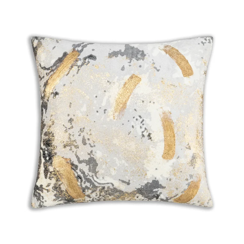 Lahana Ivory Grey Pillow