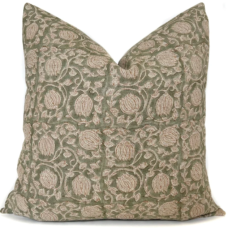 Loretta Floral Pillow Cover