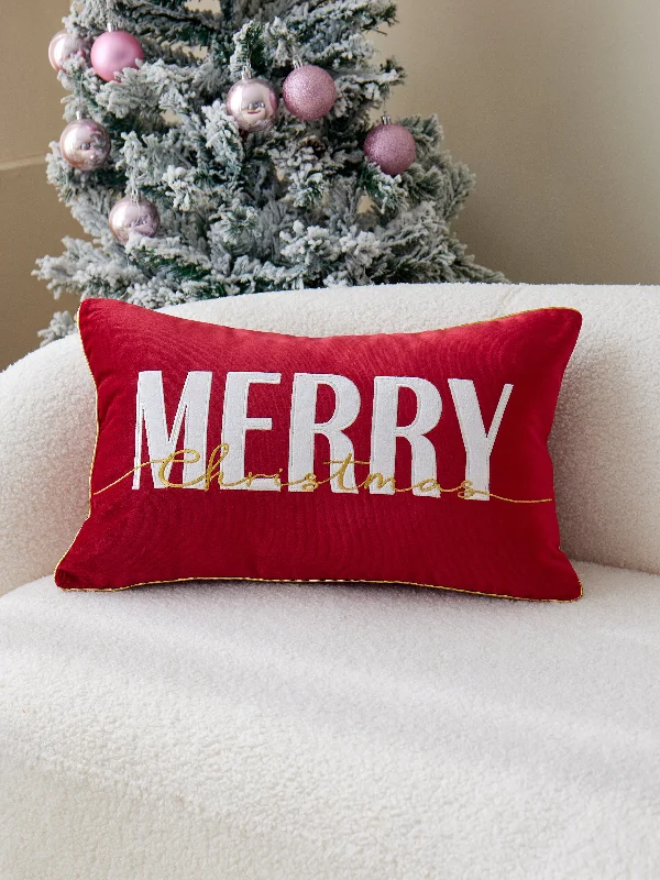 Merry Red Pillow