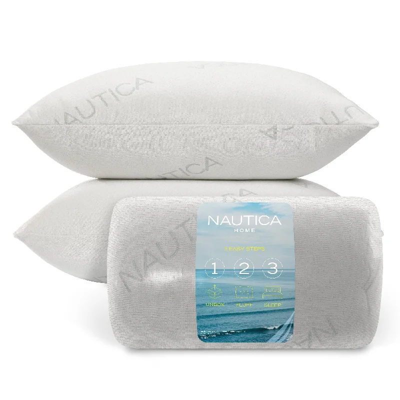 Nautica Luxury Knit Standard/Queen 2Pc Pillows