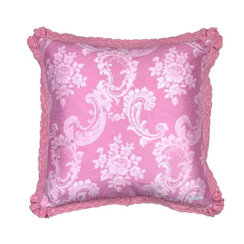 Pink Paisley Pillow