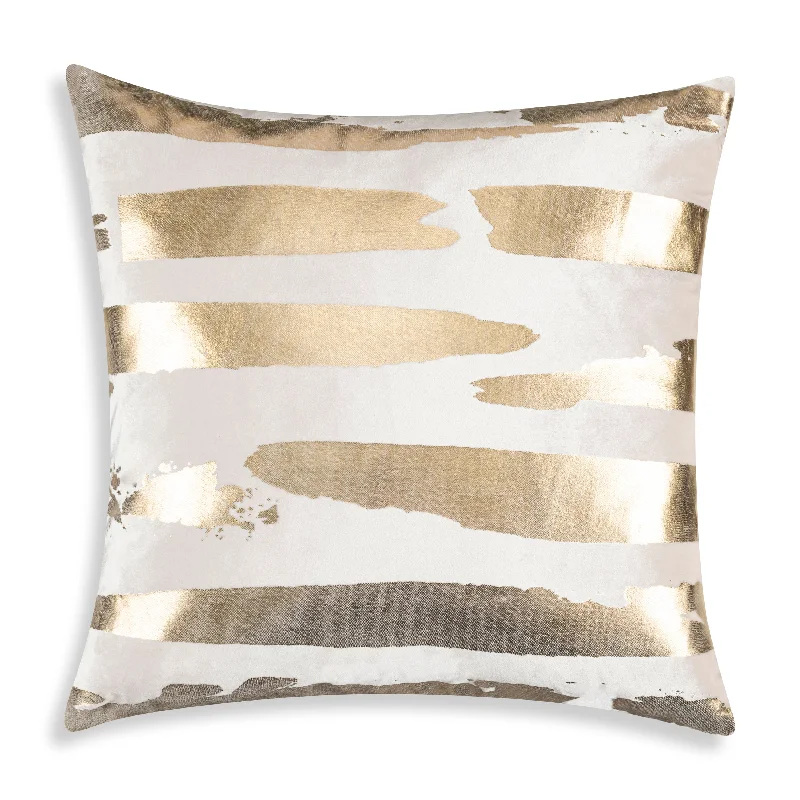 Raya Ivory Gold Pillow