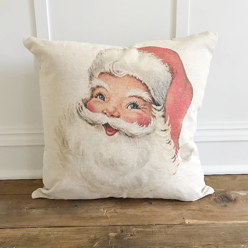 Vintage Santa Pillow Cover