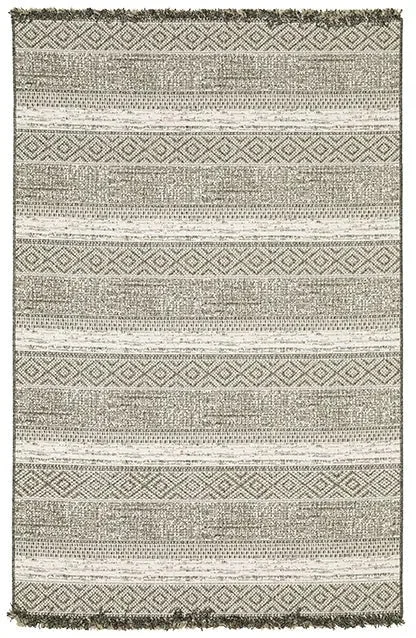 Gillian 1622E Grey/Ivory Rug