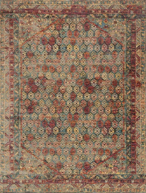 Javari JV-03 Slate / Berry Rug