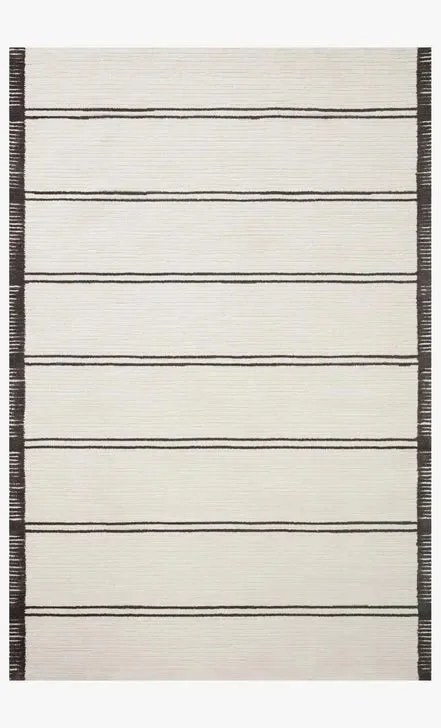 Logan LOG-02 White/Mocha Rug