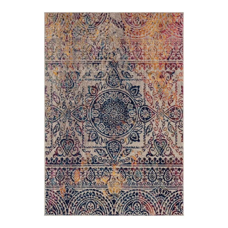 Manhattan MAN-43 Multi-colored Rug