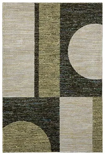 Strada STR05 Green/Beige Rug