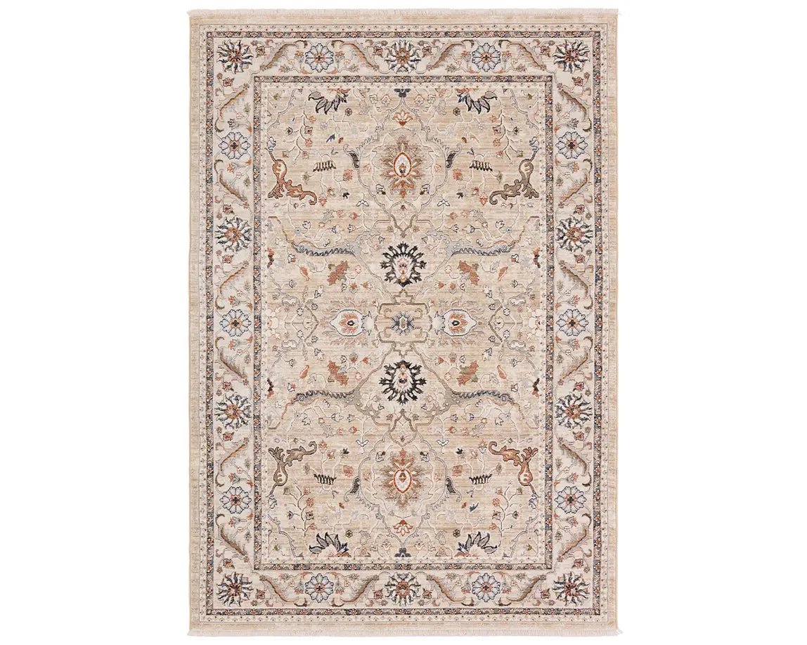 Zefira ZFA19 Beige/Grey Rug