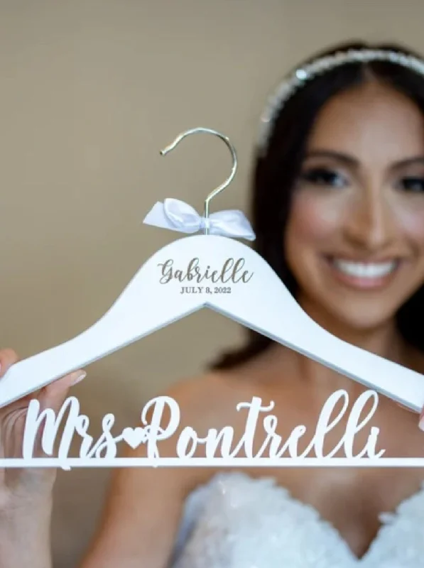 White Bride Hanger