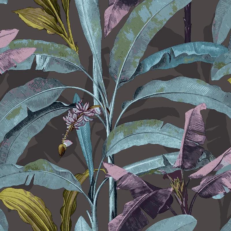 Banana Tree Brown Wallpaper from the Into the Wild Collection