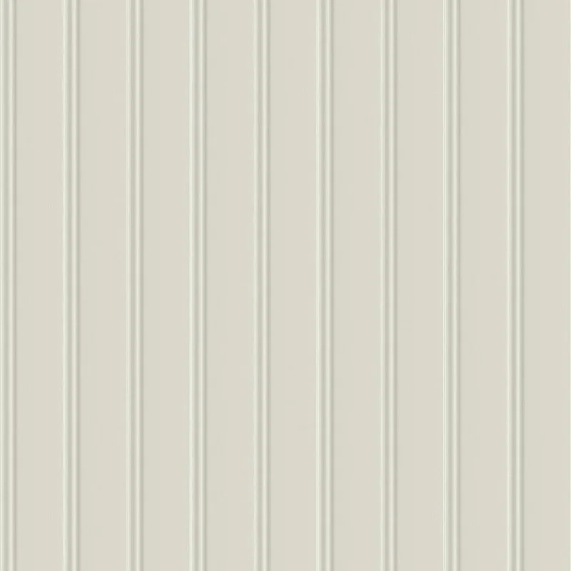 Beadboard Peel & Stick Wallpaper in Taupe