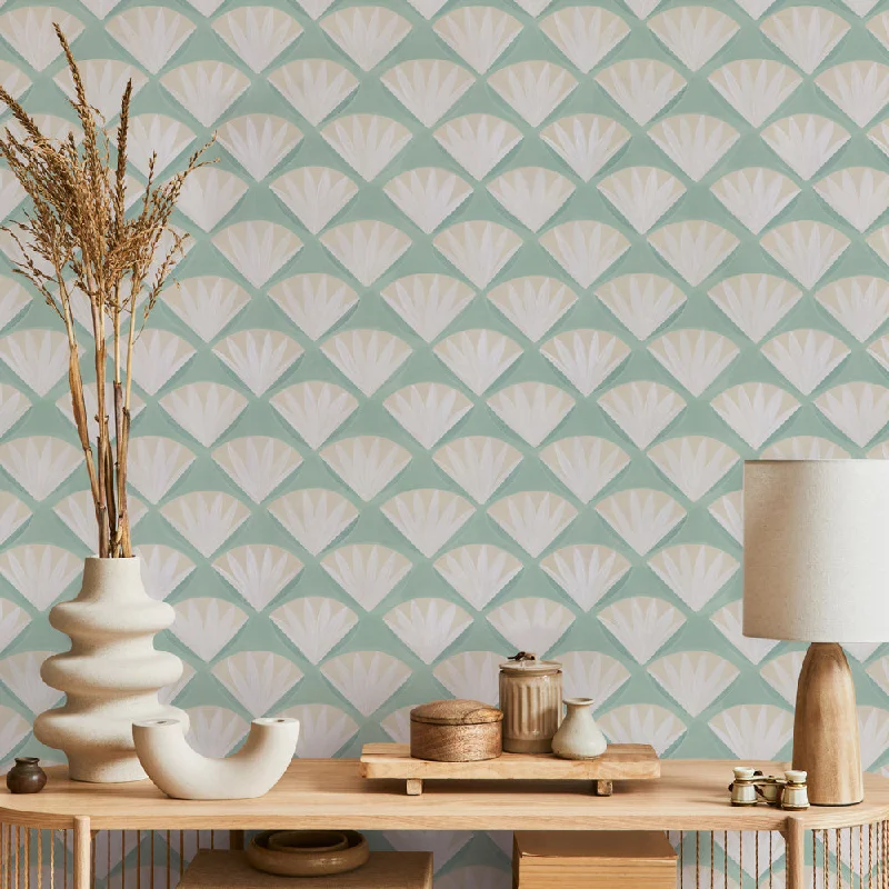 Deco Shell Peel and Stick Wallpaper