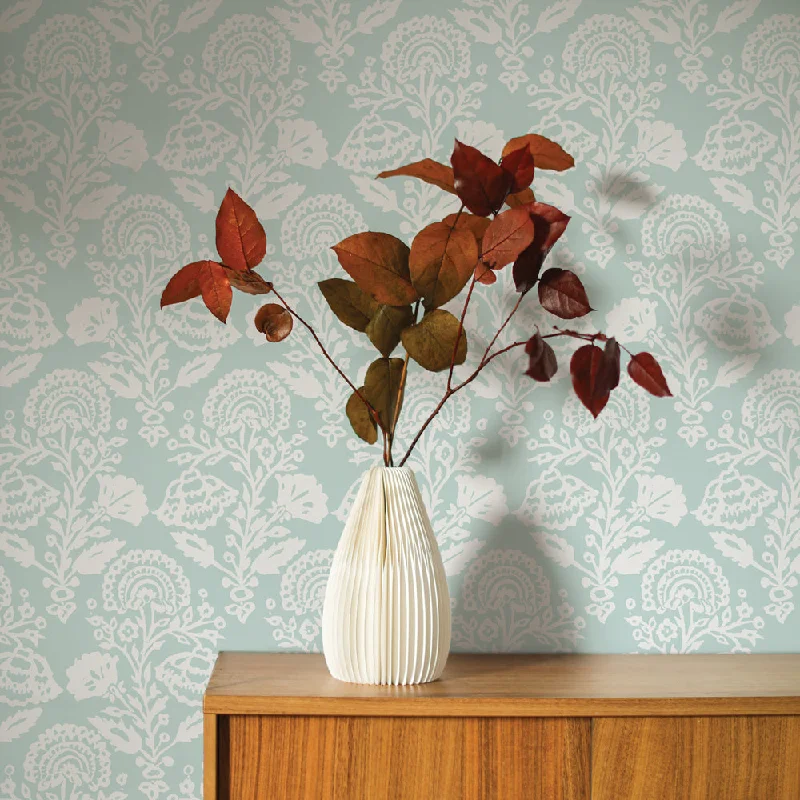 Floral Damask Peel and Stick Wallpaper