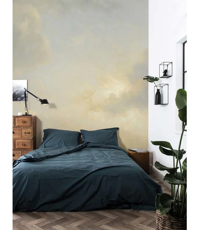 Golden Age Clouds No. 1 Wall Mural by KEK Amsterdam