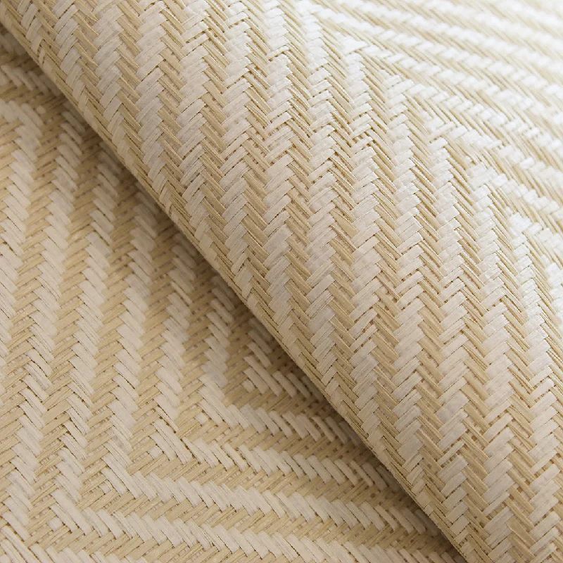 Herringbone Paperweave Wallpaper