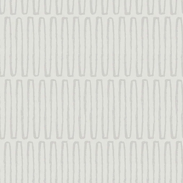 Lars Light Grey Retro Wave Wallpaper from Hannah Collection