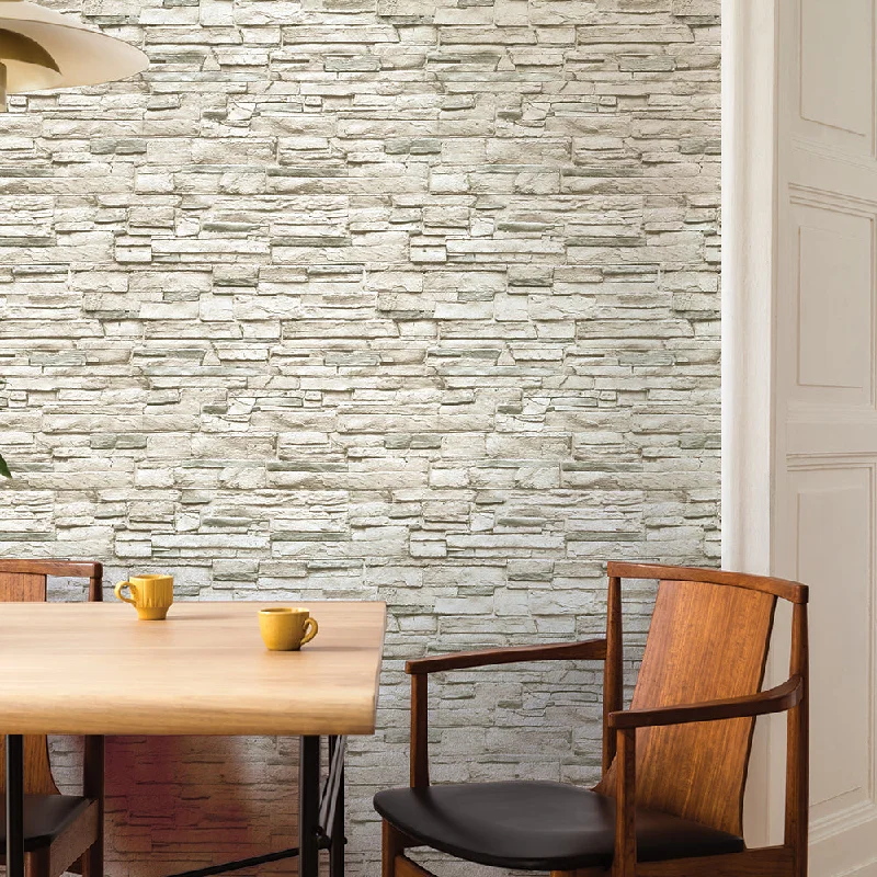 Light Stone Peel and Stick Wallpaper