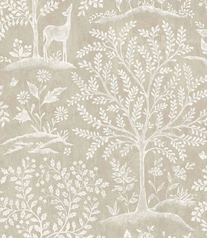 Signature Forêt Linen Wallpaper