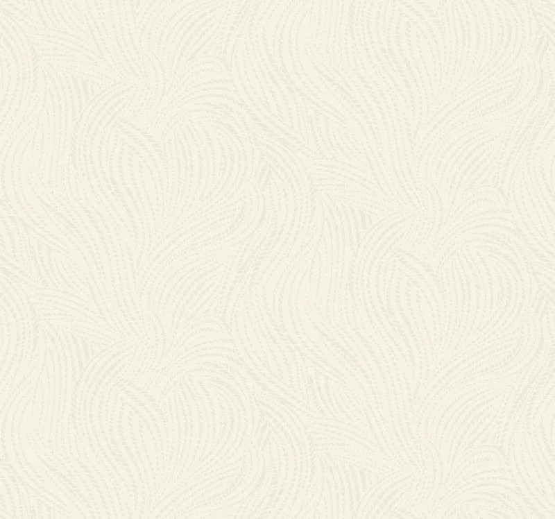 Tempest Wallpaper in Ivory from the Modern Nature 2nd Edition