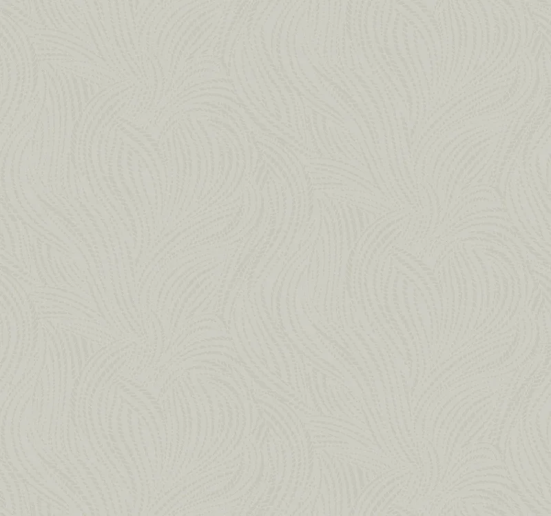 Tempest Wallpaper in Light Grey from the Modern Nature 2nd Edition