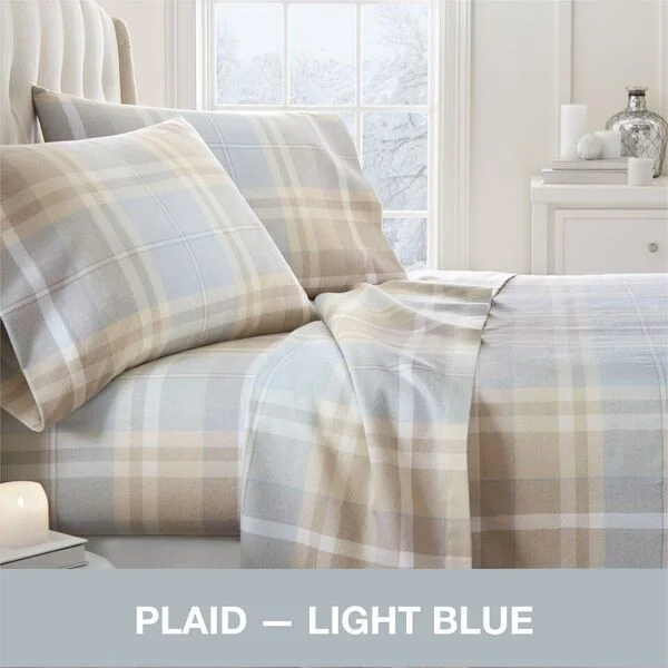 plaid-light blue