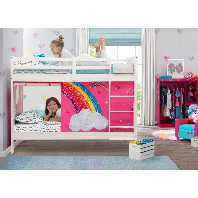 Rainbow Unicorn Loft Bed Tent (Bed Sold Separately)