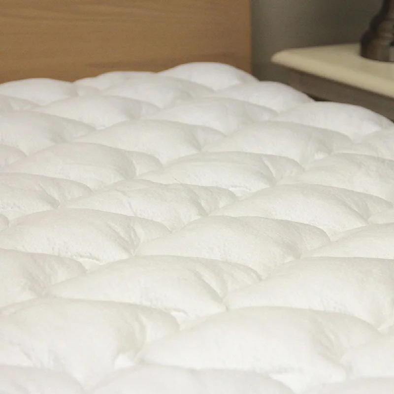 Classic Brands Adela Ultimate Rayon from Bamboo Quilted Waterproof Mattress Protector - White