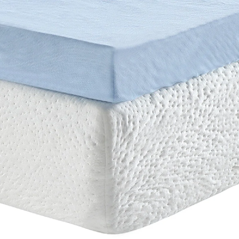 Classic Brands Serenity 3-Inch Gel Memory Foam Mattress Topper with Cover