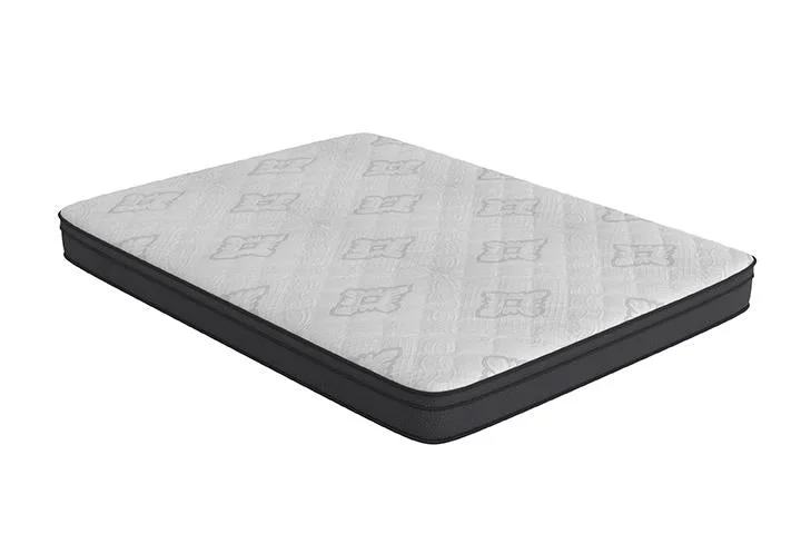 Evie White 9.25" Eastern King Euro Top Innerspring Mattress