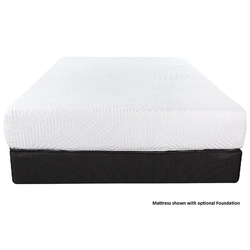 S105 King Mattress 76" x 80" x 10.5" - White