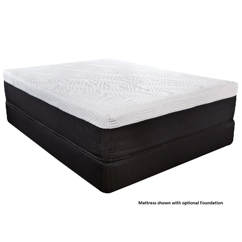 s140 full mattress 54" x 74" x 14" - White