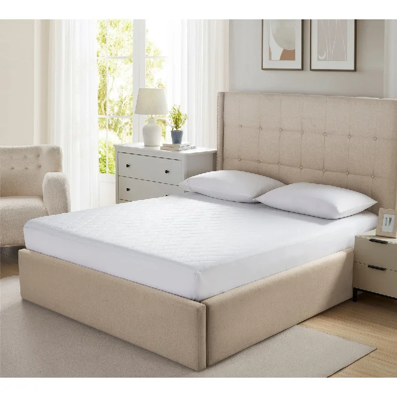 Stitched Waterproof Embossed Mattress Pad