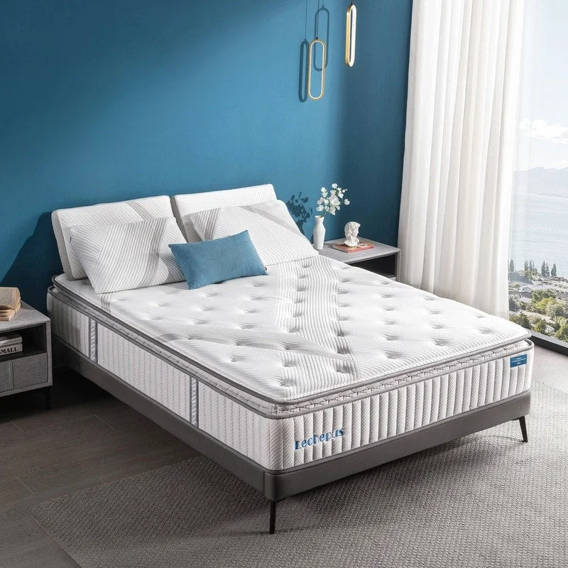 Twin Mattress,12 Inch Hybrid Tight top Mattress, Memory Foam Pocket Spring Mattress Sleep Supportive & Pressure Relief