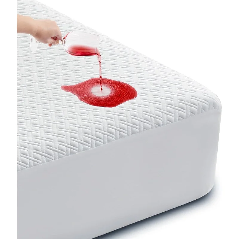 Waterproof Mattress Protector, Cooling Mattress Cover